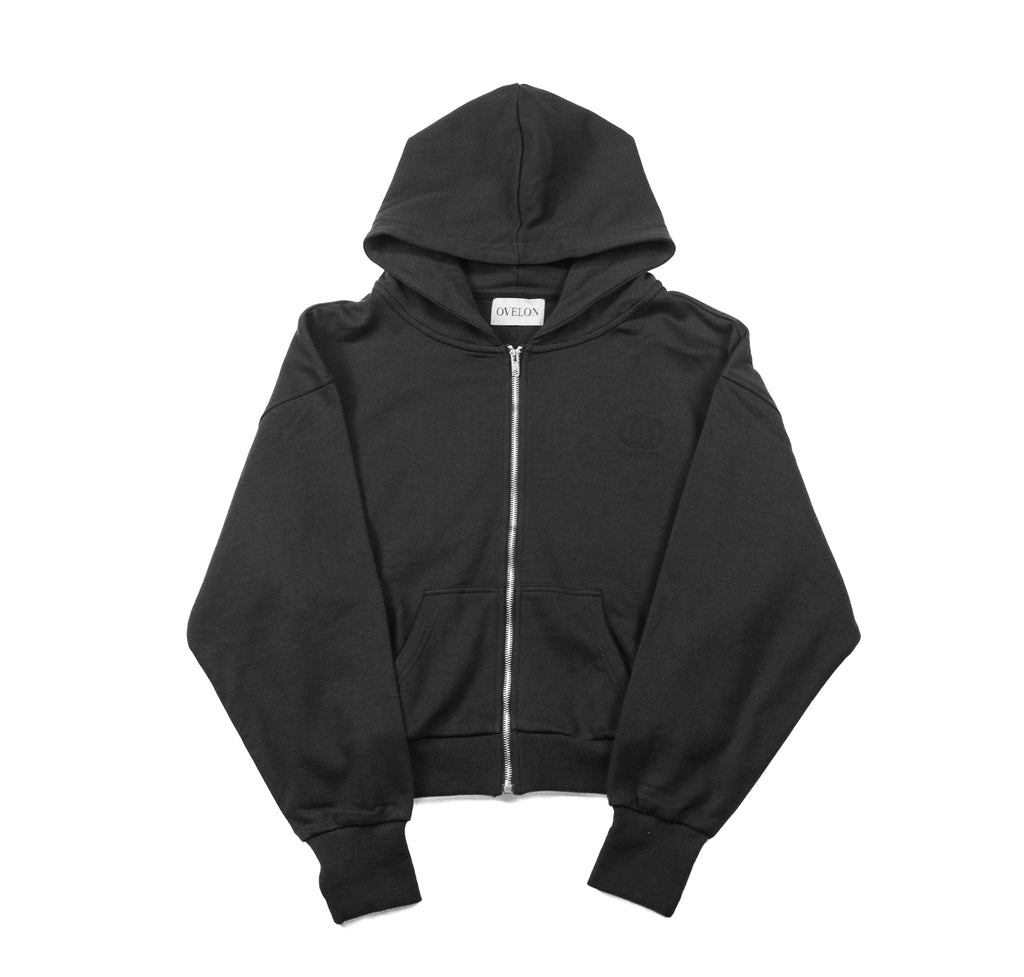French Terry Zip Up Hoodie