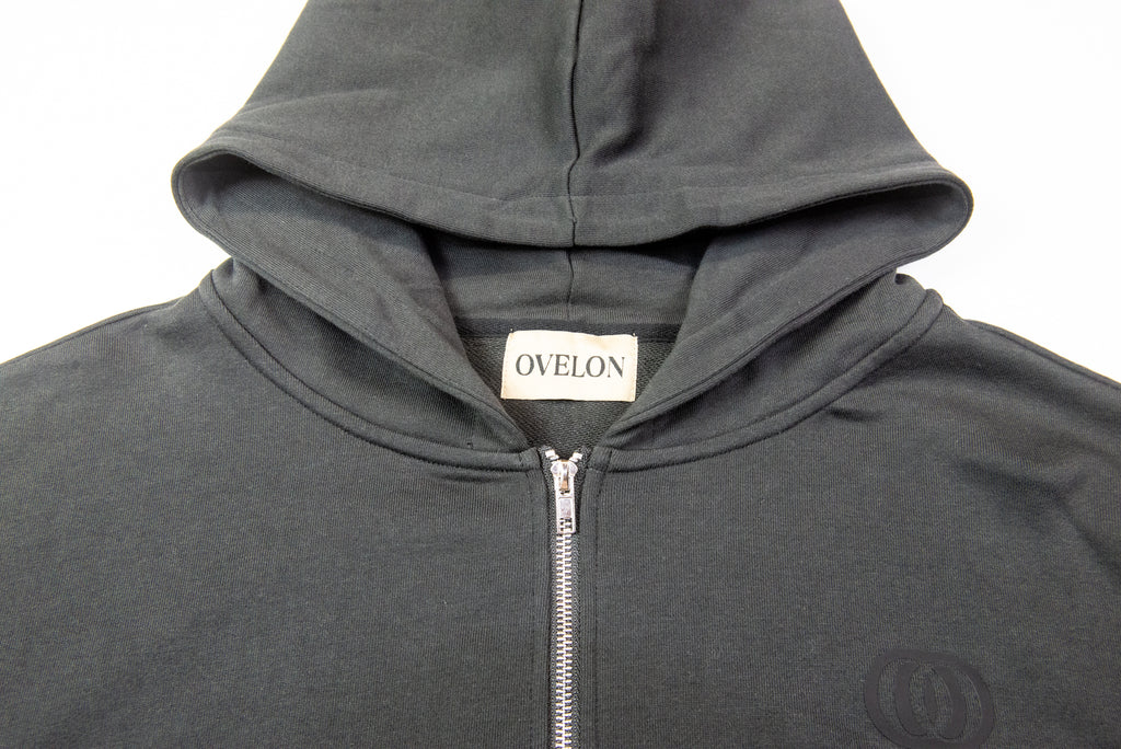 French Terry Zip Up Hoodie