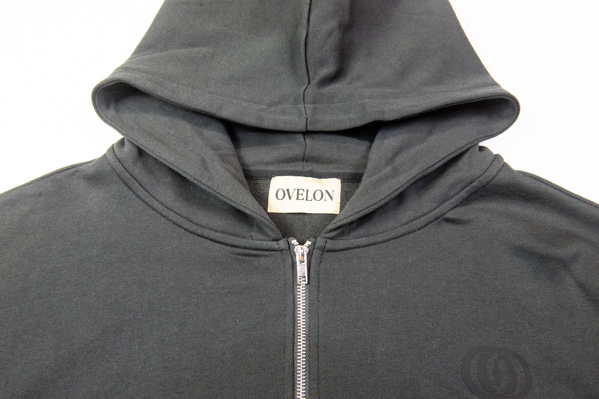 French Terry Zip Up Hoodie